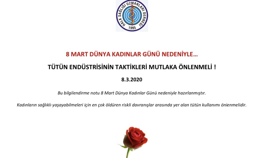 8 Mart Dünya Kadınlar Günü Nedeniyle…