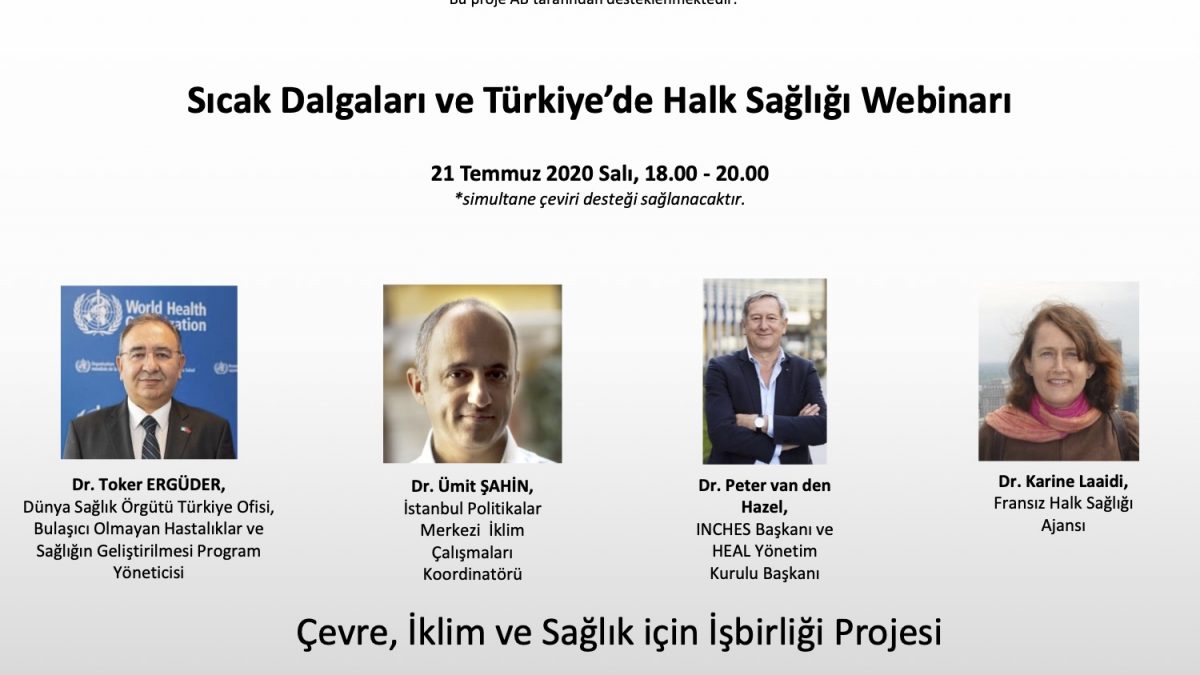 Webinar: Sıcak Dalgaları ve Türkiye’de Halk Sağlığı