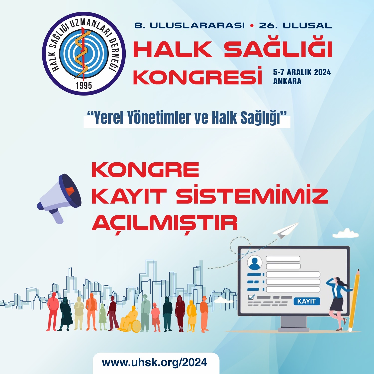 Kongre Kayıt Sistemimiz Açılmıştır!