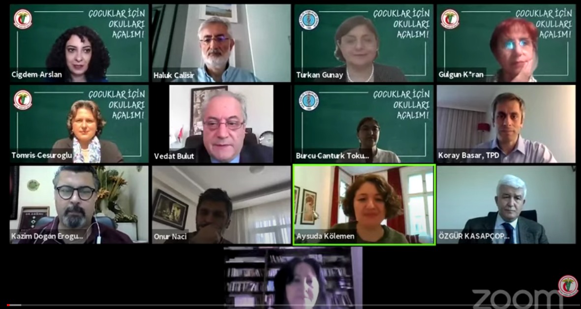 TTB Okul Çalışma Grubu: Önlemleri Alalım, Çocuklar İçin Okulları Açalım!