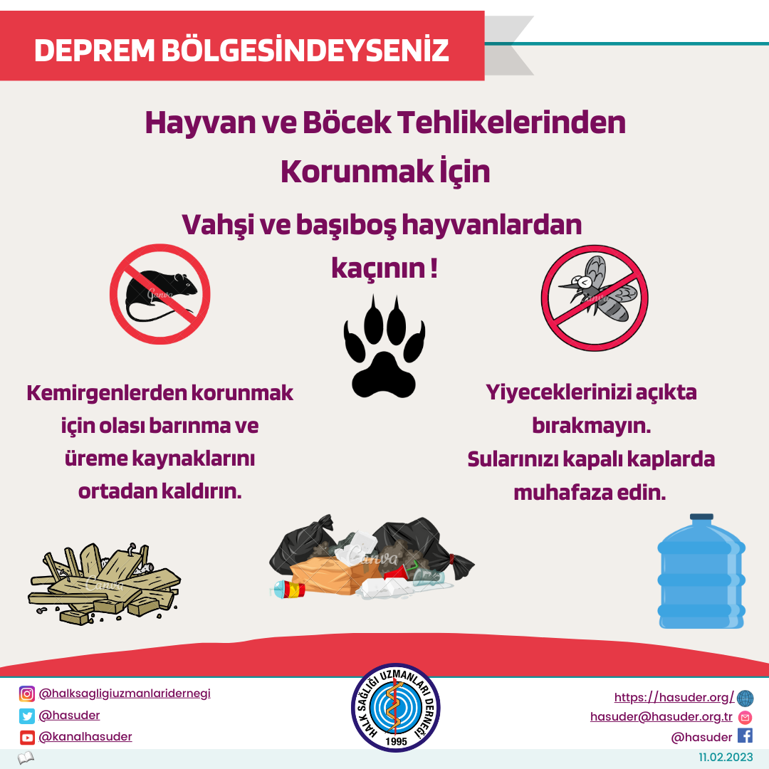 Hayvan ve Böcek Tehlikelerinden Korunmak İçin