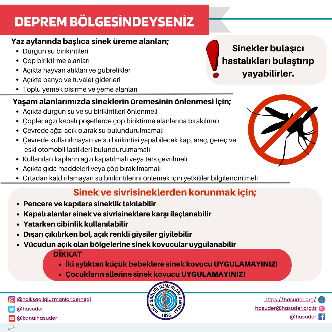 Sinek ve Sivrisineklerden Korunmak İçin