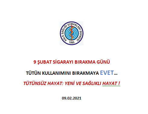 9 Şubat Sigarayı Bırakma Günü