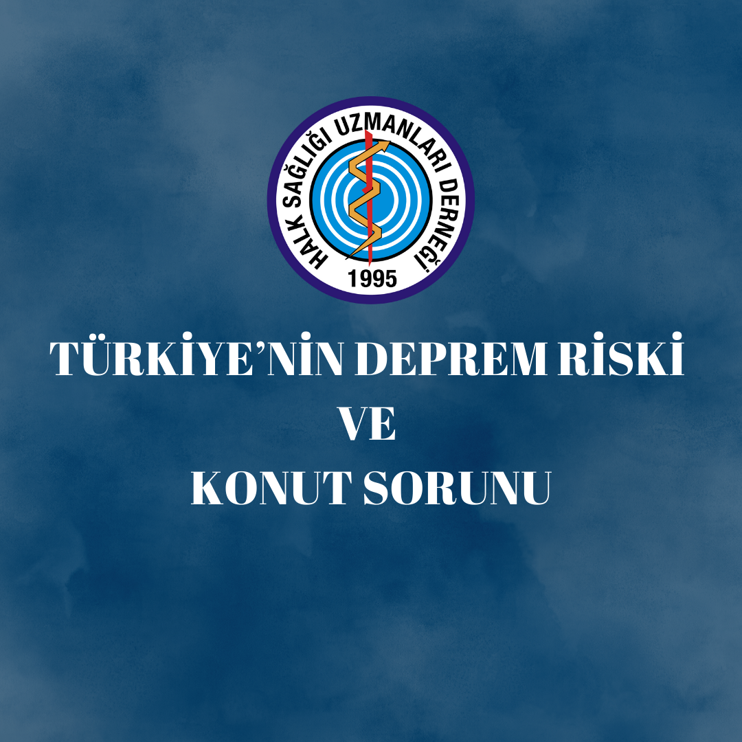 TÜRKİYE’NİN DEPREM RİSKİ VE KONUT SORUNU