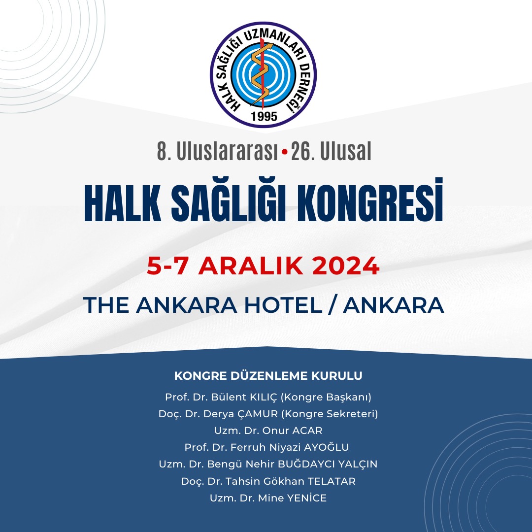 8. Uluslararası 26. Ulusal Halk Sağlığı Kongresi