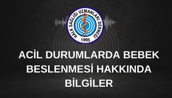 CDC.ACİL DURUMLARDA BEBEK BESLENMESİ  HAKKINDA BİLGİLER