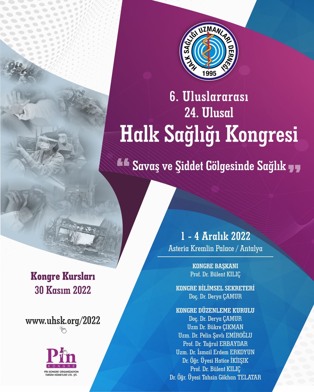 6. Uluslararası 24. Ulusal Halk Sağlığı Kongresi Tamamlandı