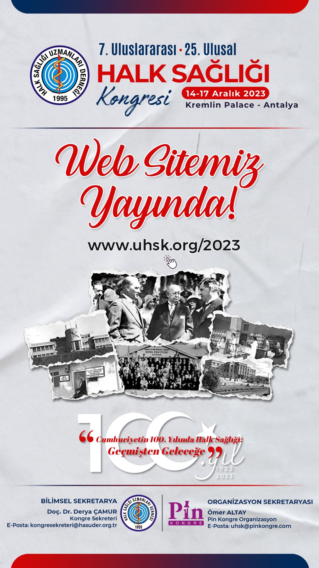 Kongre Web Sitemiz Yayında!
