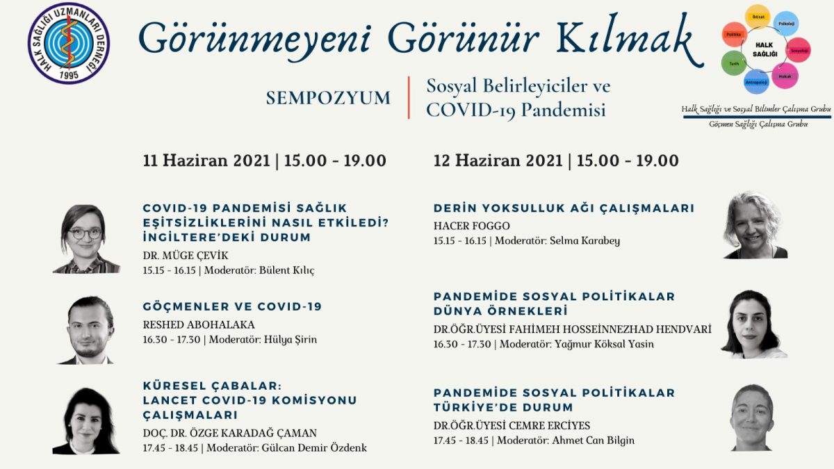 Sosyal Belirleyiciler ve COVID-19 Pandemisi: Görünmeyeni Görünür Kılmak