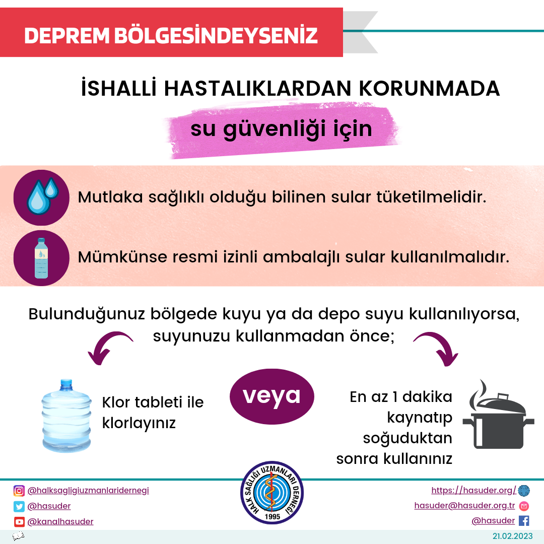 İshalli Hastalıklardan Korunmada Su Güvenliği