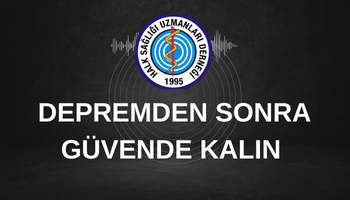 CDC.DEPREMDEN SONRA GÜVENDE KALIN