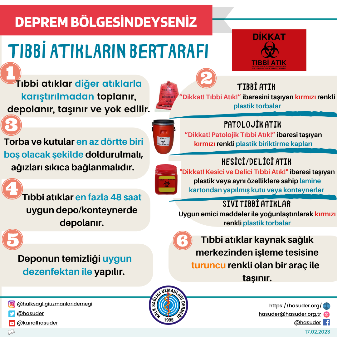 TIBBİ ATIKLARIN BERTARAFI