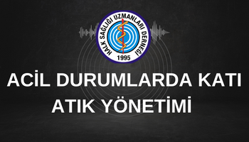 WHO.ACİL DURUMLARDA KATI ATIK YÖNETİMİ