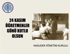 24 Kasım Öğretmenler Günü