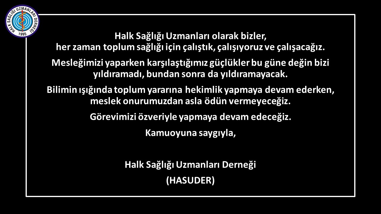 Basına ve Kamuoyuna